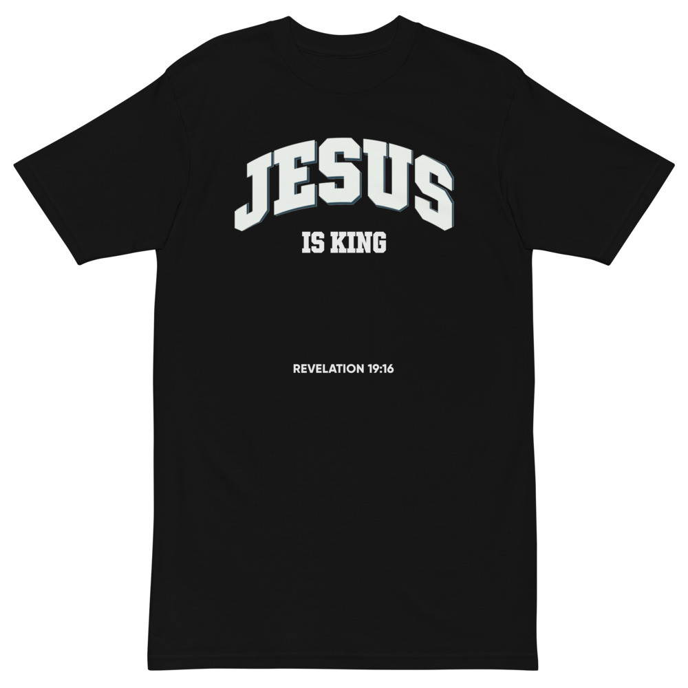 Jesus is King Bold T-shirt