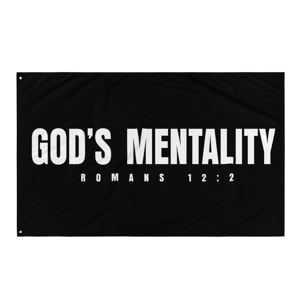 Gods Mentality Flag