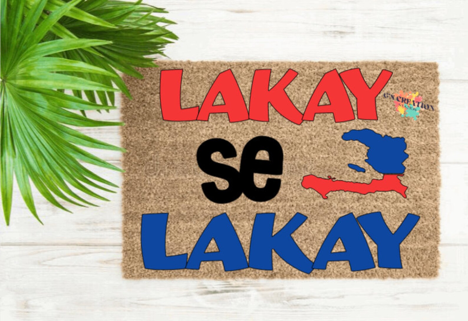 Lakay se Lakay Haitian Doormat