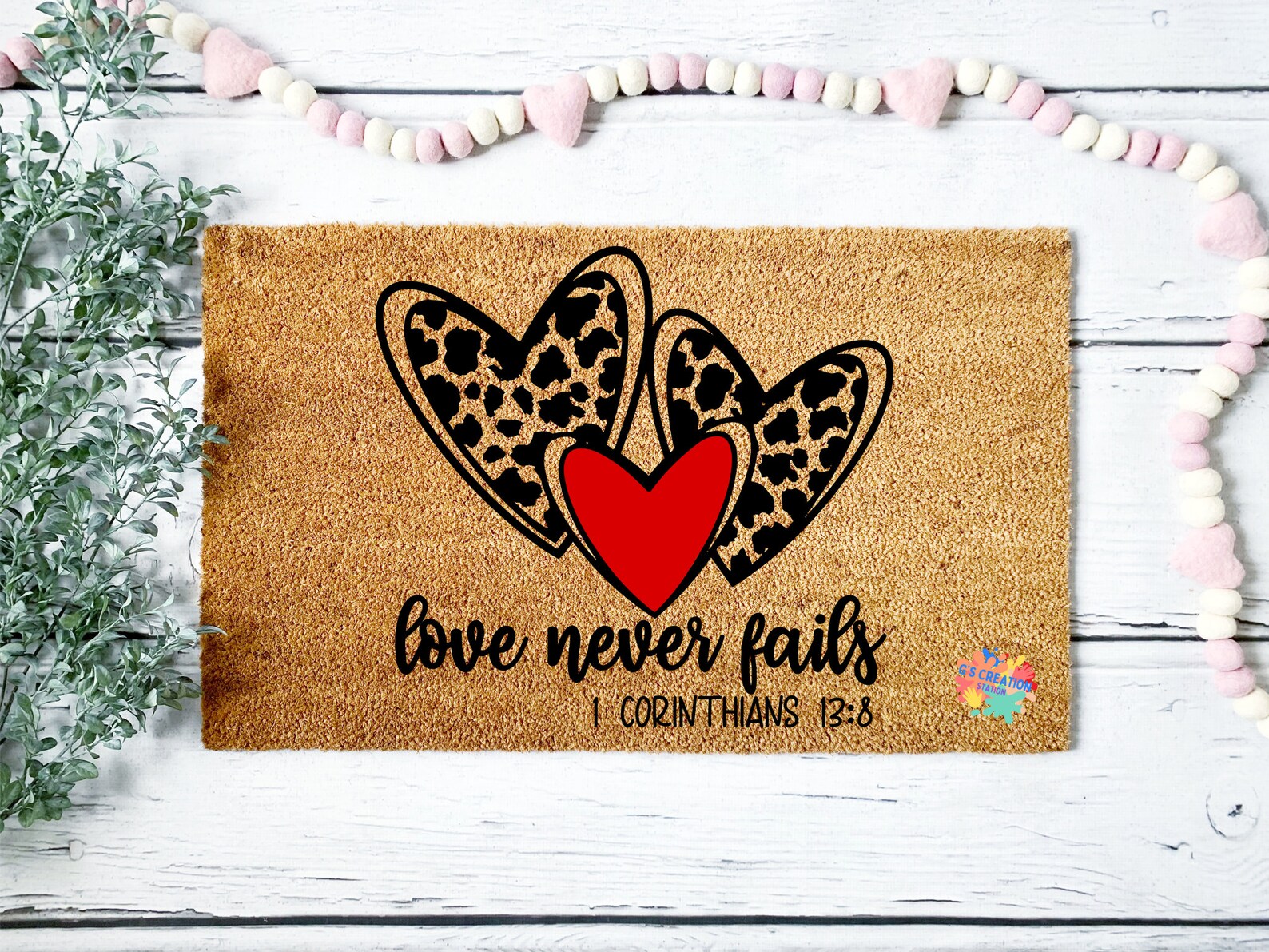 Custom Valentine's Day Decor