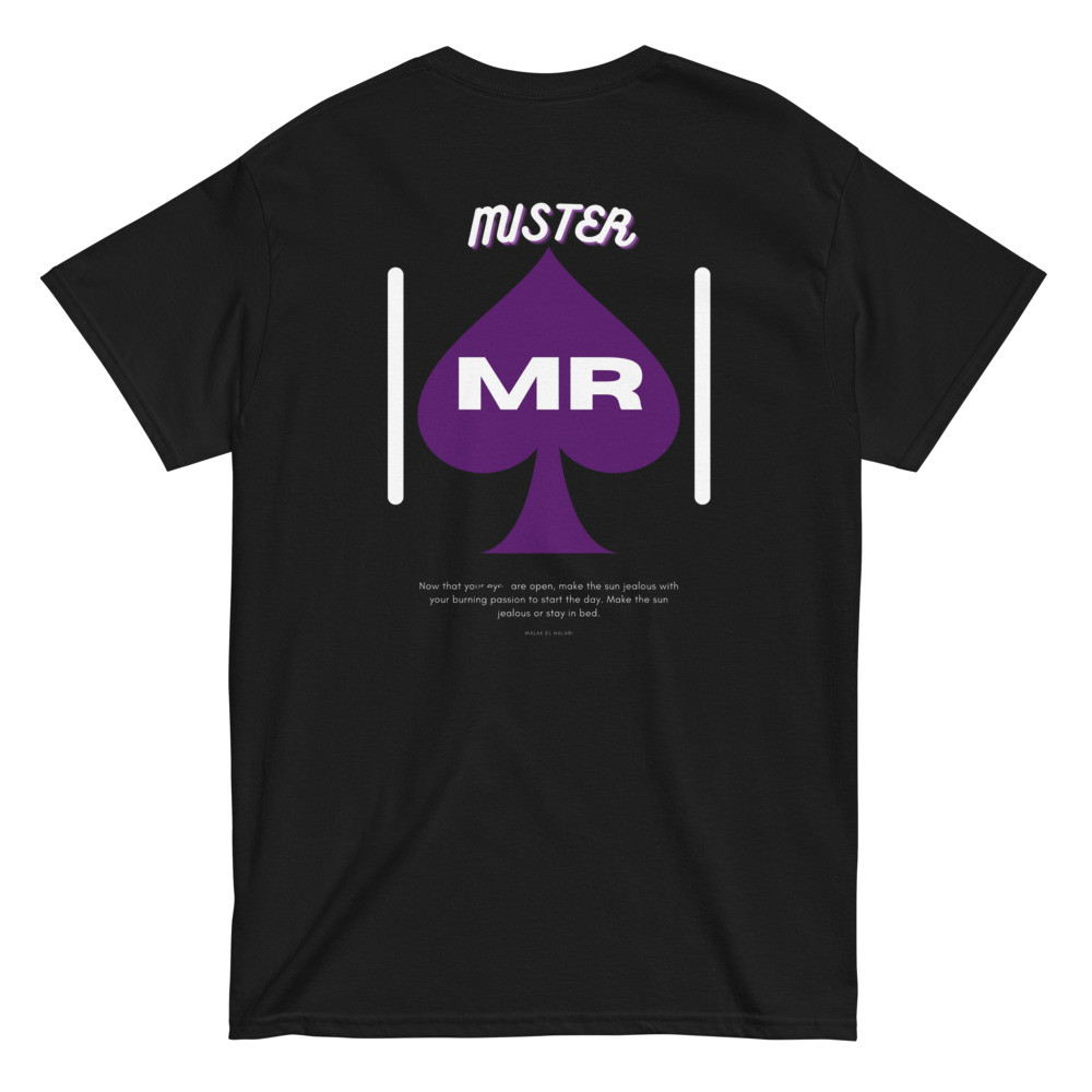 Purple leaf t shirt