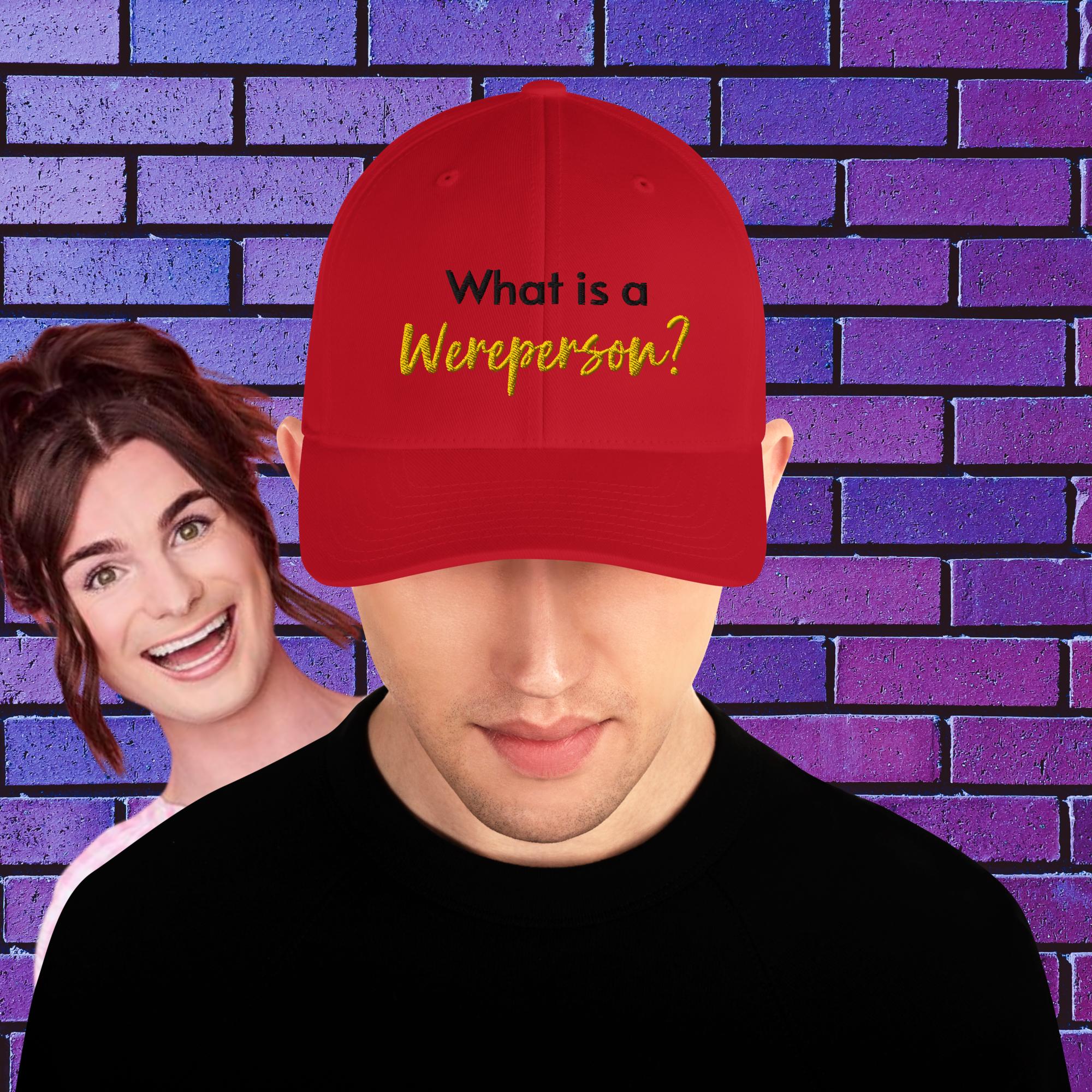 What is a Wereperson? Structured Twill Cap