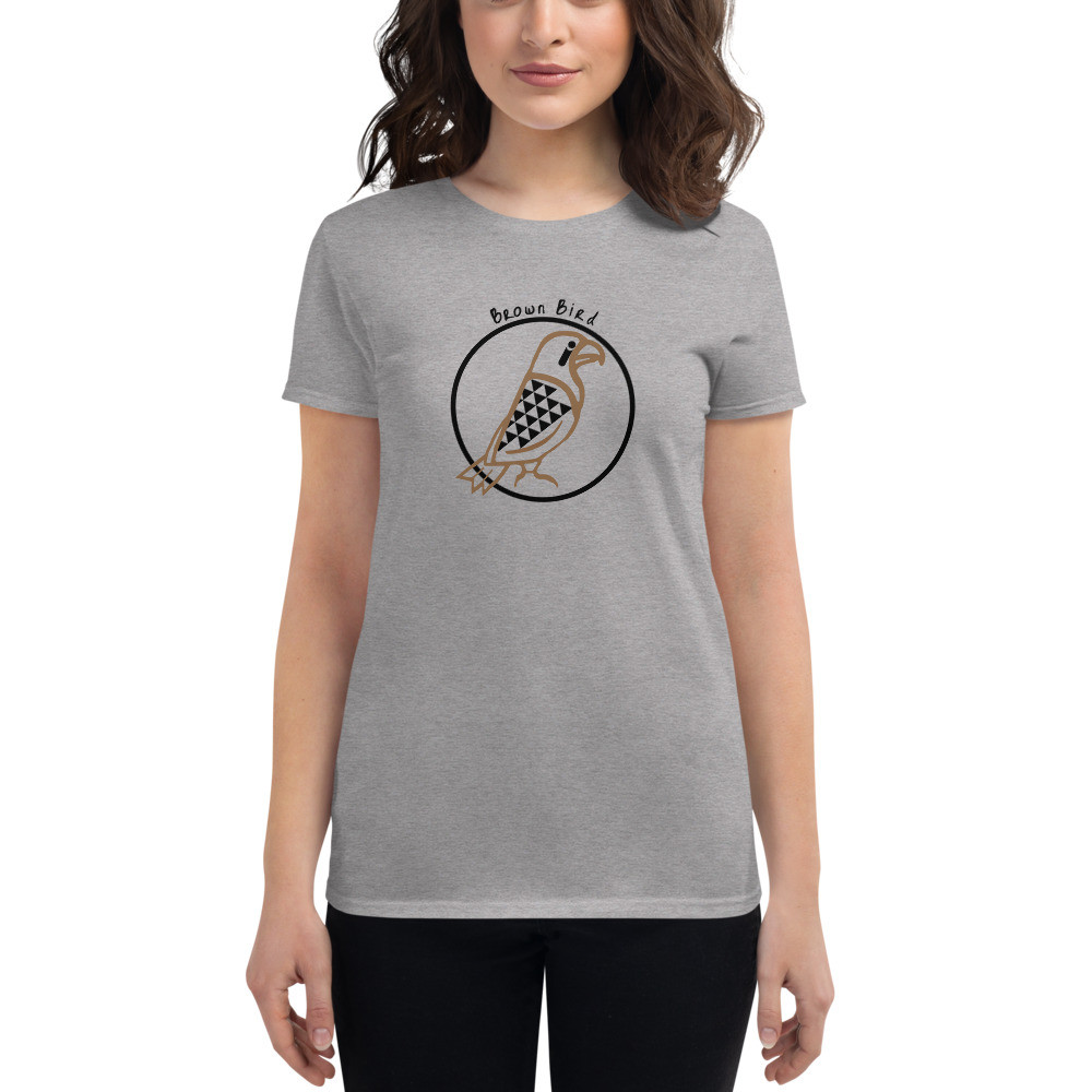 Black Logo Women's Short Sleeve T-Shirt