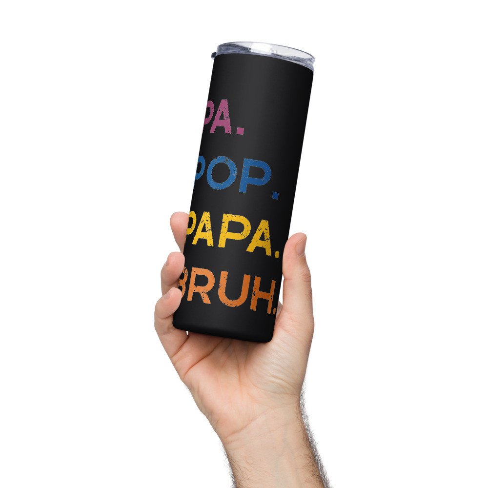 Papa Stainless Steel Tumbler