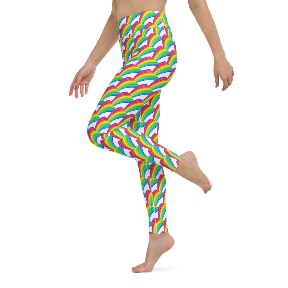Rainbow Women's Yoga Leggings