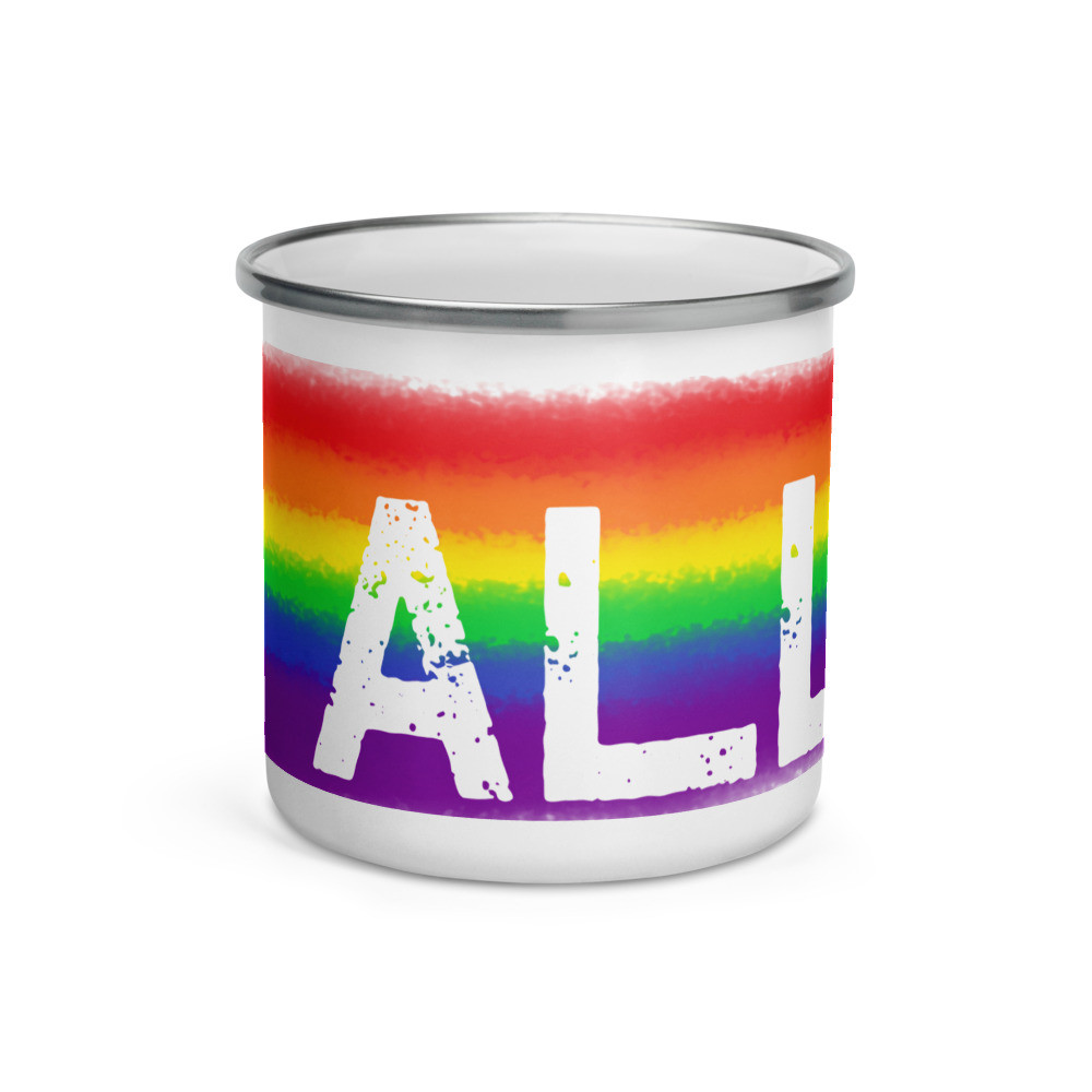 Ally Enamel Mug