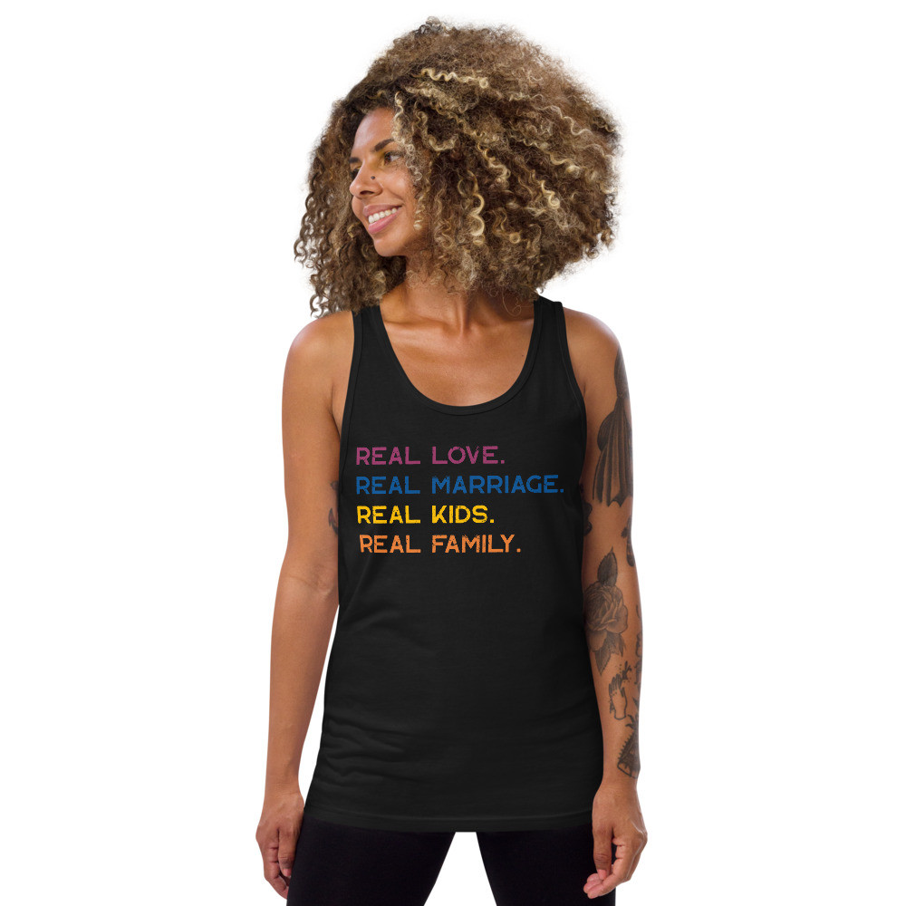 Real Family Unisex Tank Top