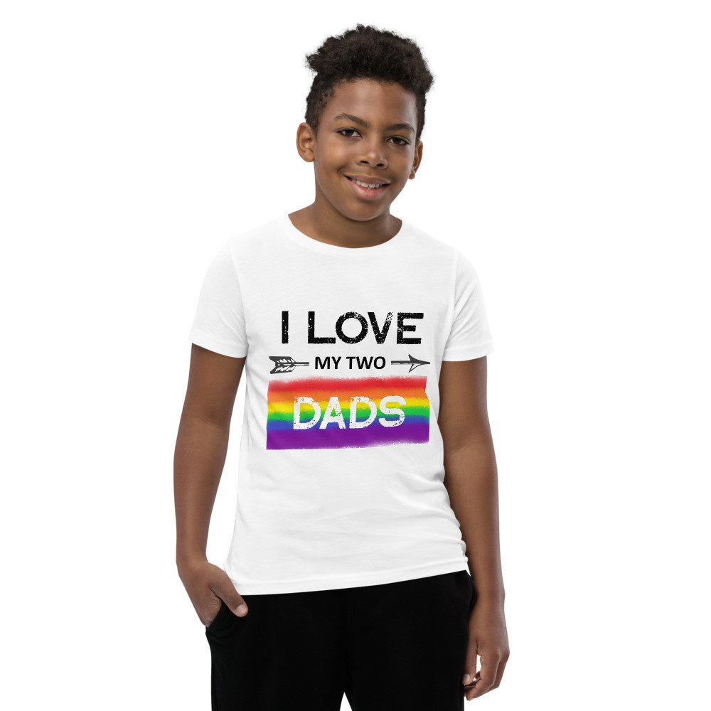 Two Dads Youth Unisex T-Shirt