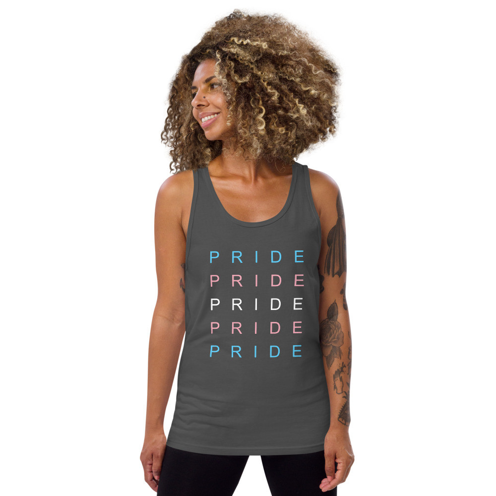 Transgender Pride Unisex Tank Top