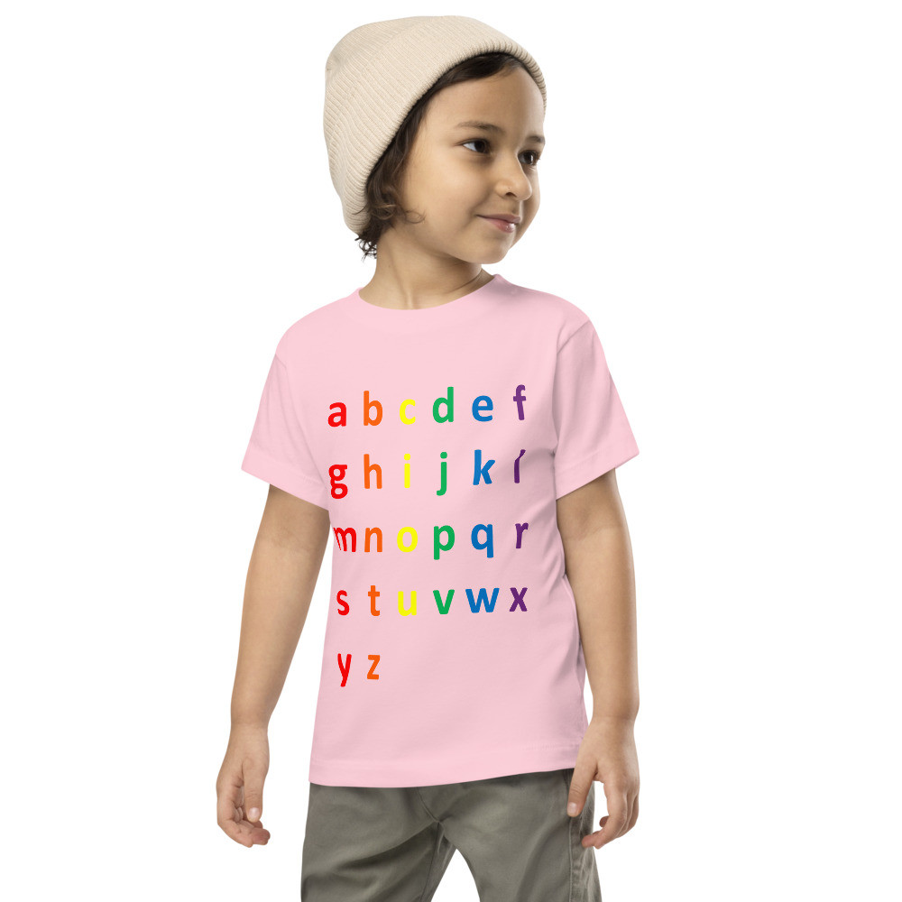 ABCs Toddler Short Sleeve Tee