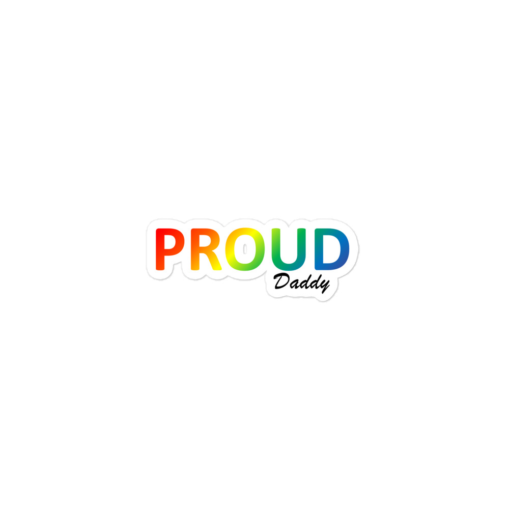 Proud Daddy Stickers