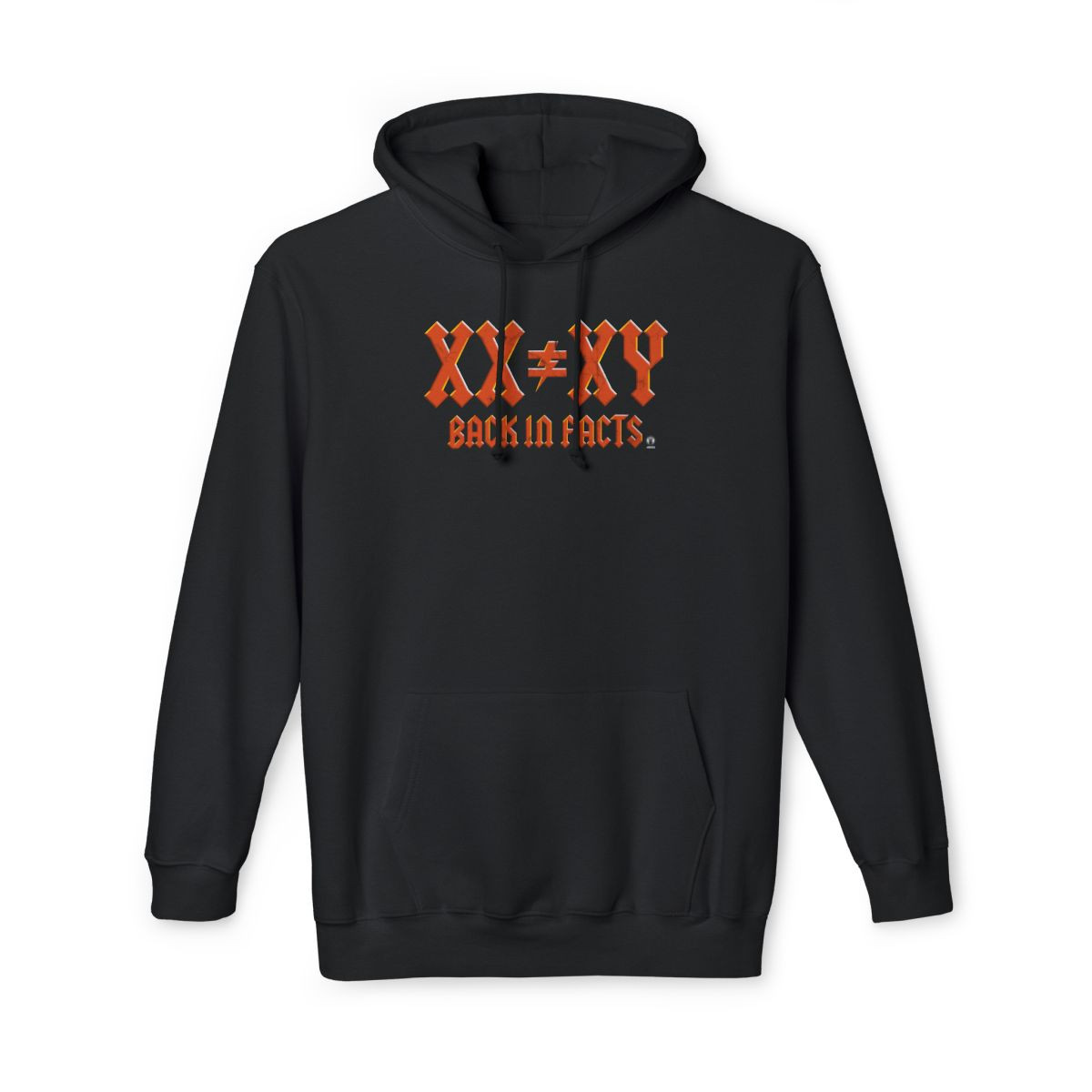 XX ≠ XY "Back In Facts" - Heavyweight Preshrunk Hoodie