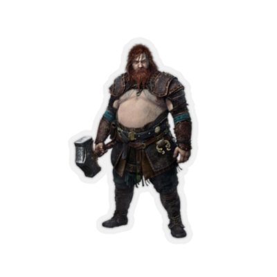 God Of War Thor Stickers