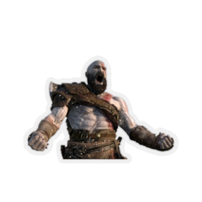 God Of War Kratos Stickers