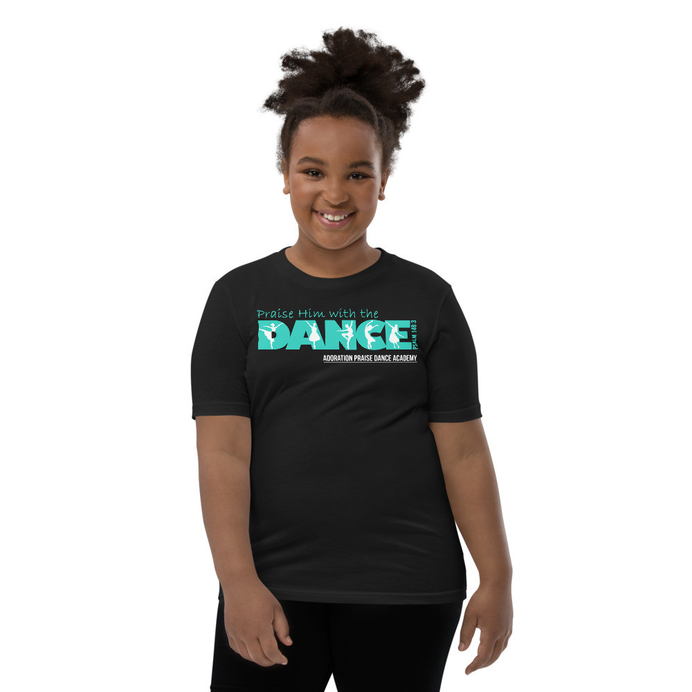 "Praise Him" APDA Youth Shirt (Teal)