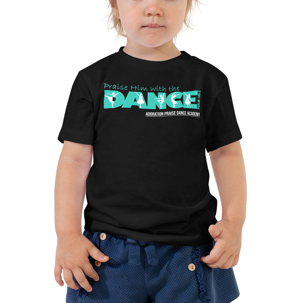 "Praise Him" APDA Toddler Shirt (Teal)