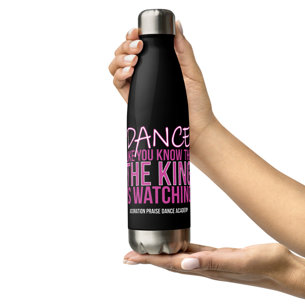 "Dance like you know" APDA Stainless steel water bottle