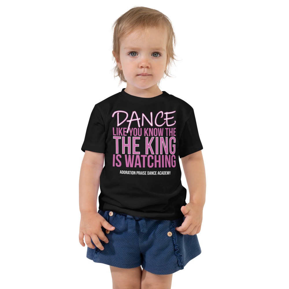 "Dance like you know" Toddler APDA Shirt (Pink)