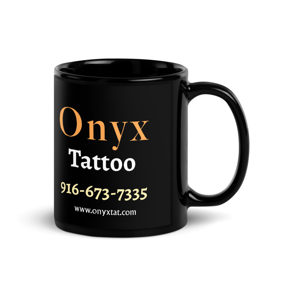 Black Glossy Mug