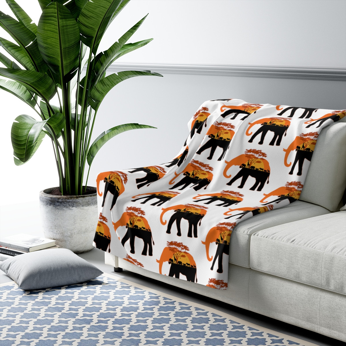 "Protect the Earth" - Environment - Sherpa Fleece Blanket (50"x60")