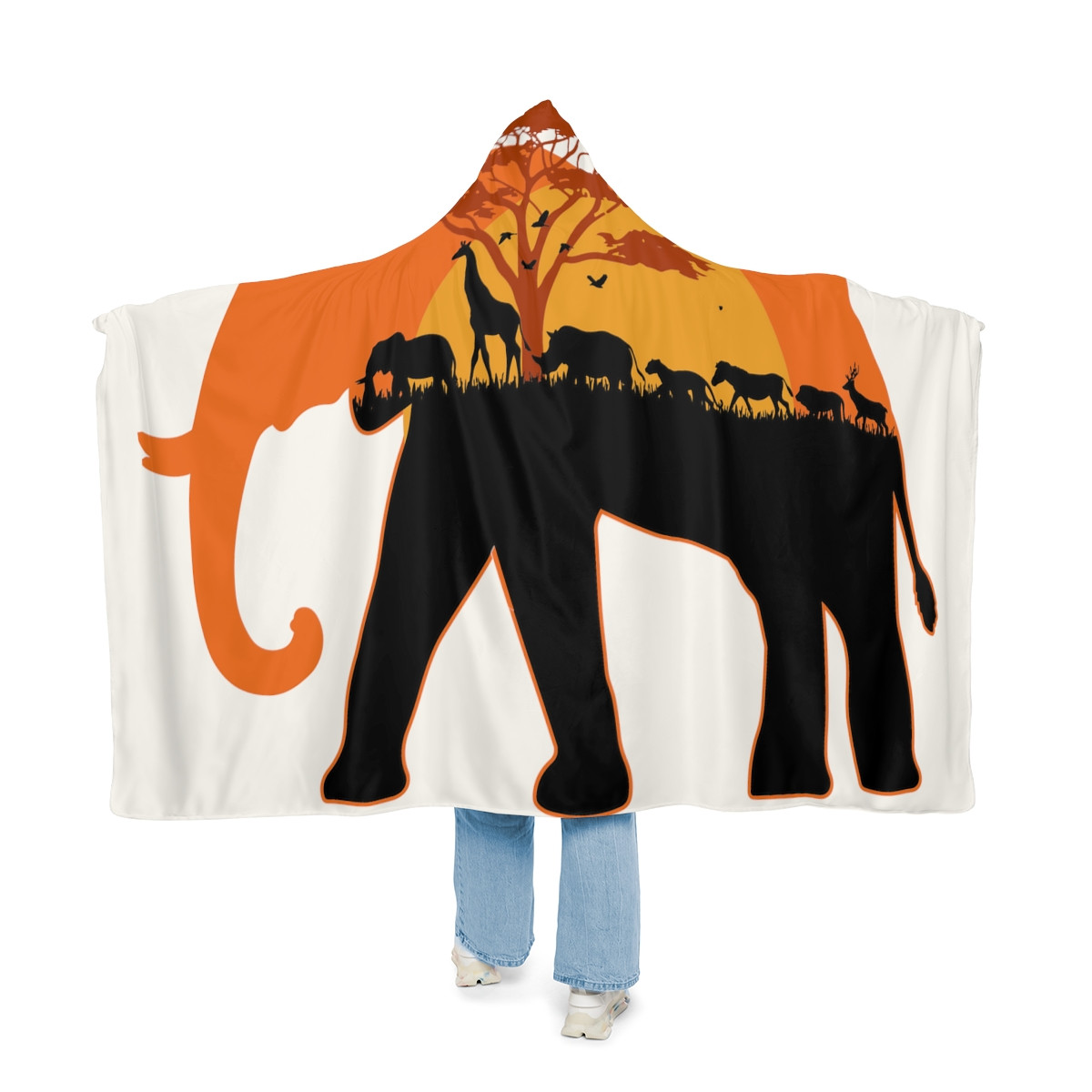 "Protect the Earth" - Hooded Snuggle Blanket
