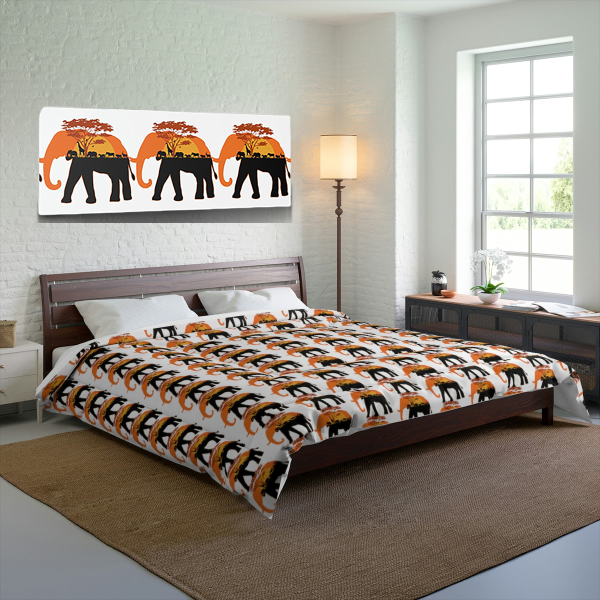"Protect the Earth" Comforter - Smaller Pattern
