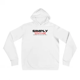 Simply Blessed Walking in Favor and Faith - Unisex hoodie