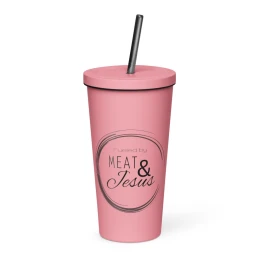 Meat & Jesus Insulated Tumbler
