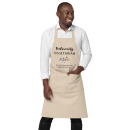 Technically Vegetarian Organic Cotton Apron