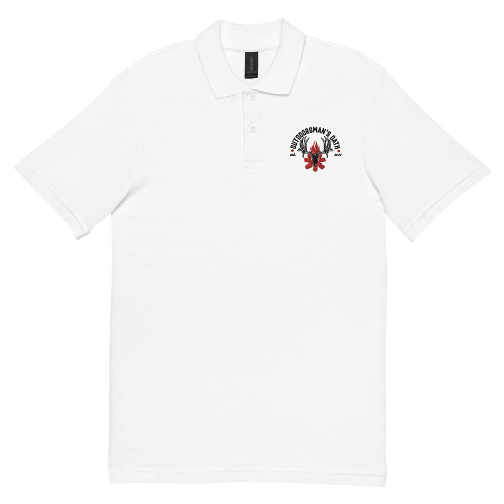 Unisex pique polo shirt