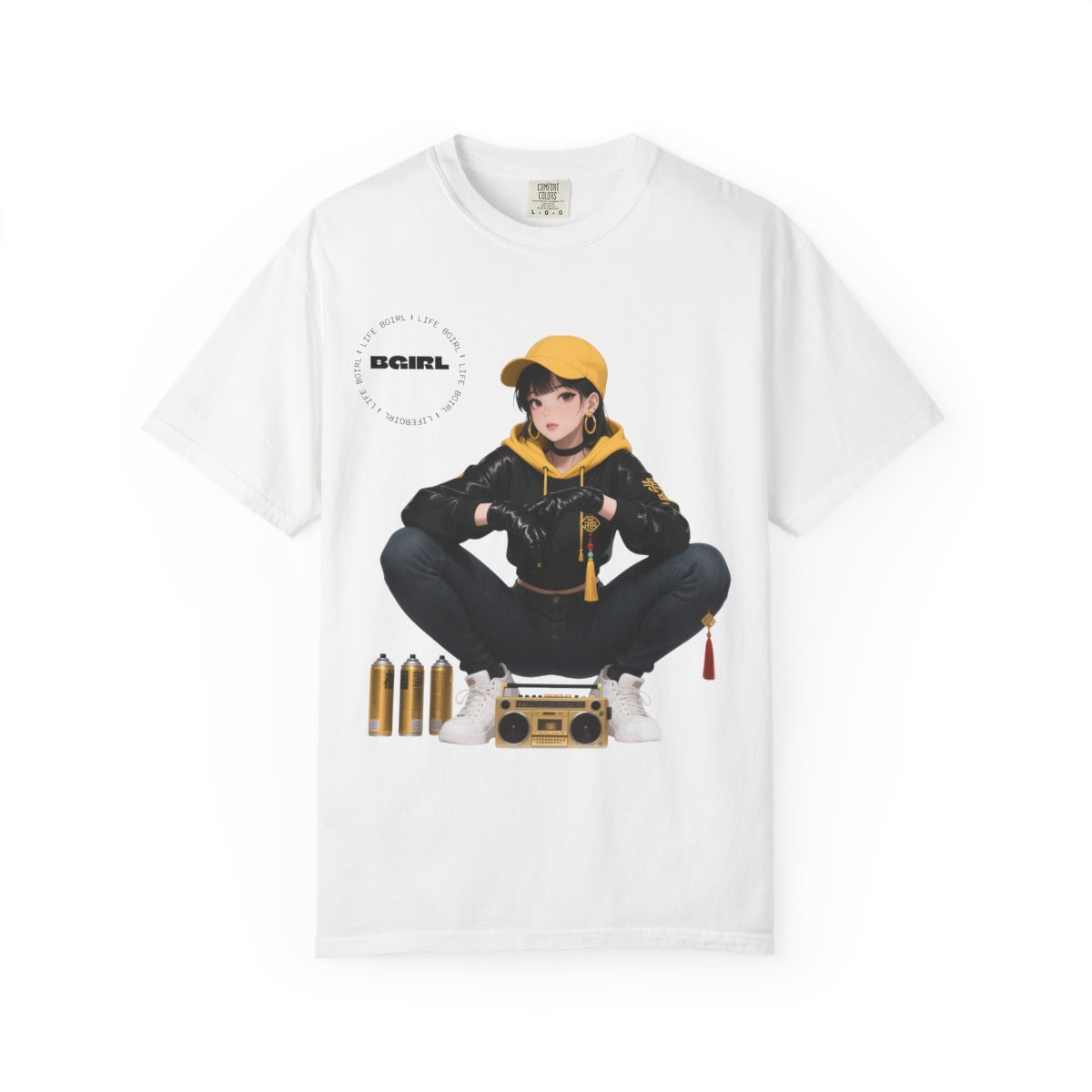 Bgirl T-Shirt For Hip Hop Enthusiasts