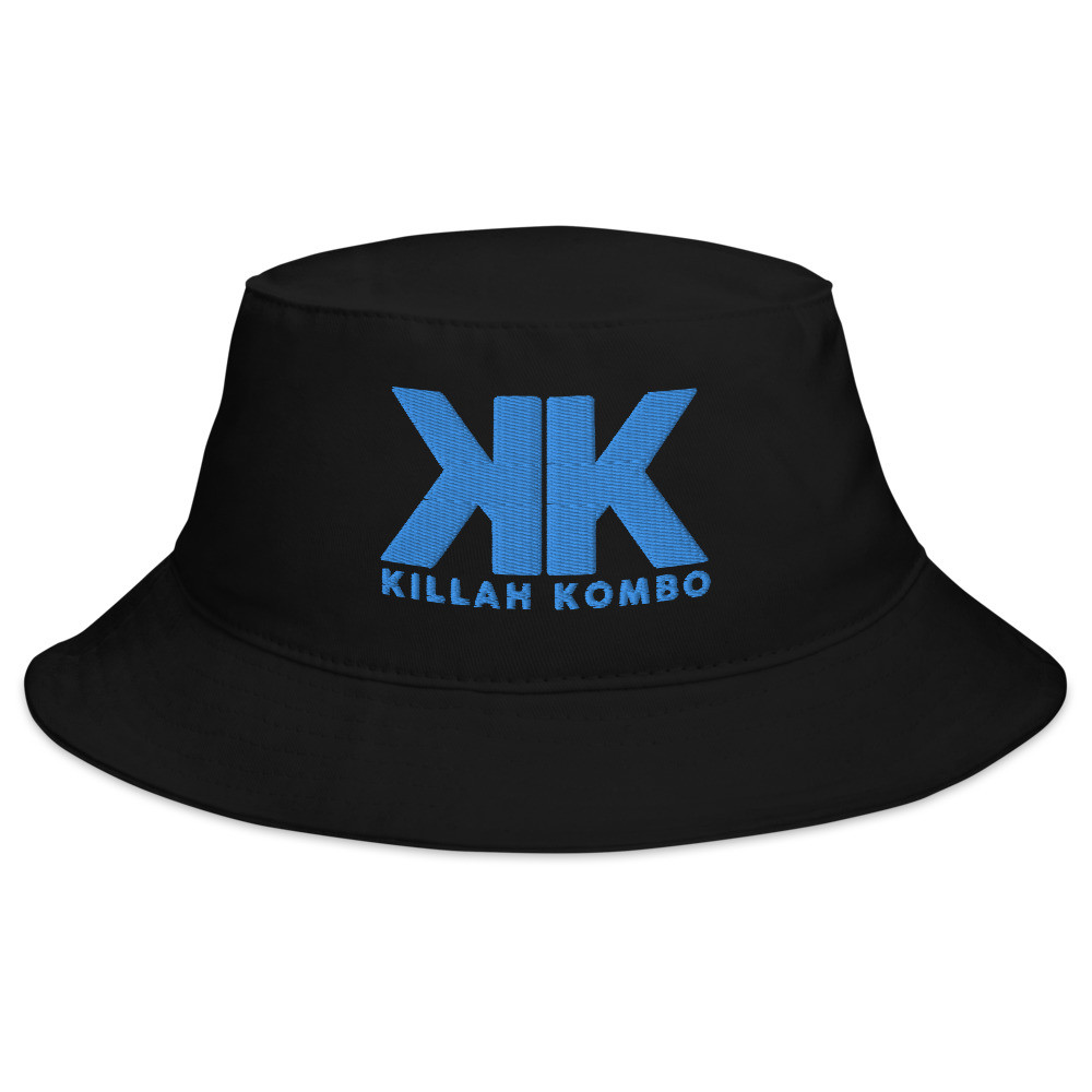 Basic Logo Bucket Hat (BLUE)