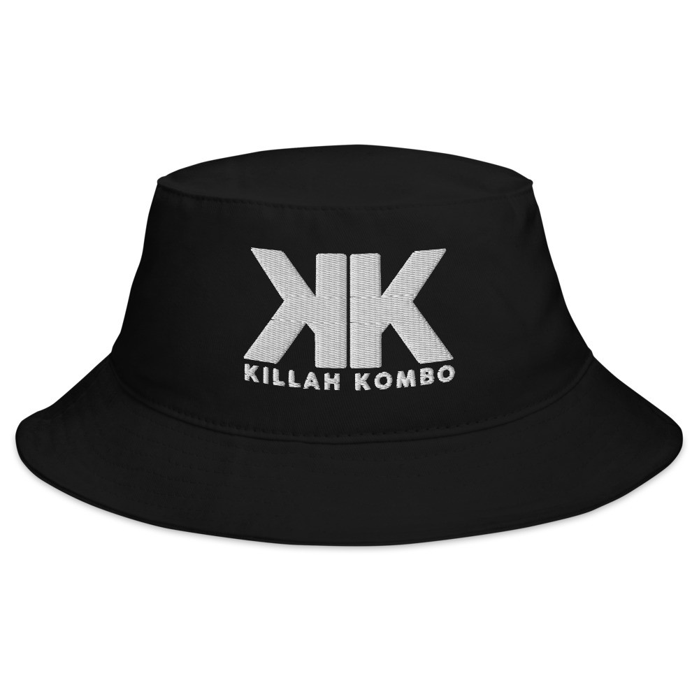 Basic Logo Bucket Hat (WHITE)