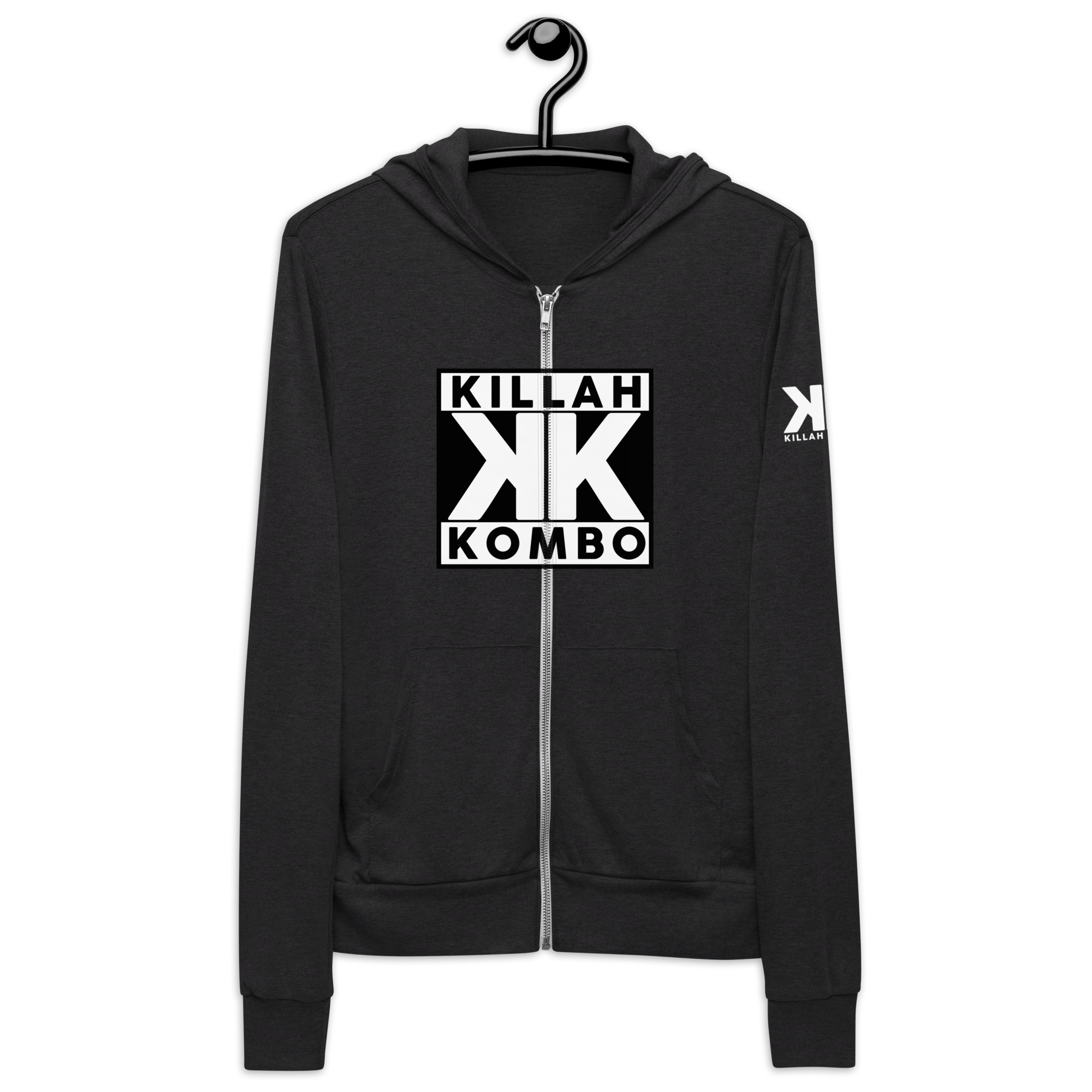 Parental Advisory Style zip hoodie