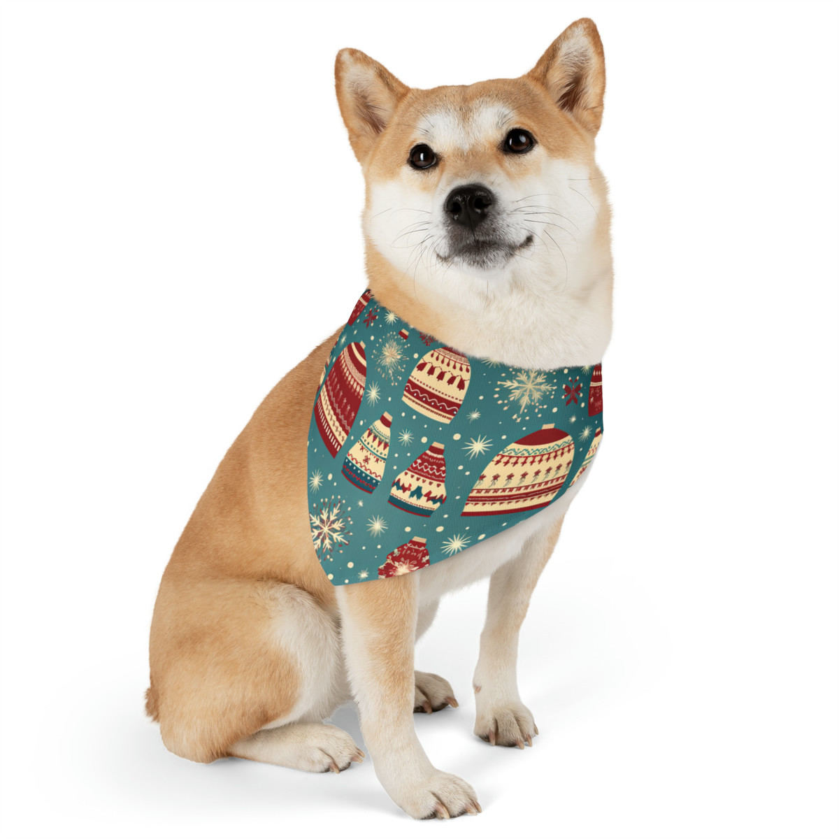 Ugly Christmas Pet Bandana Collar