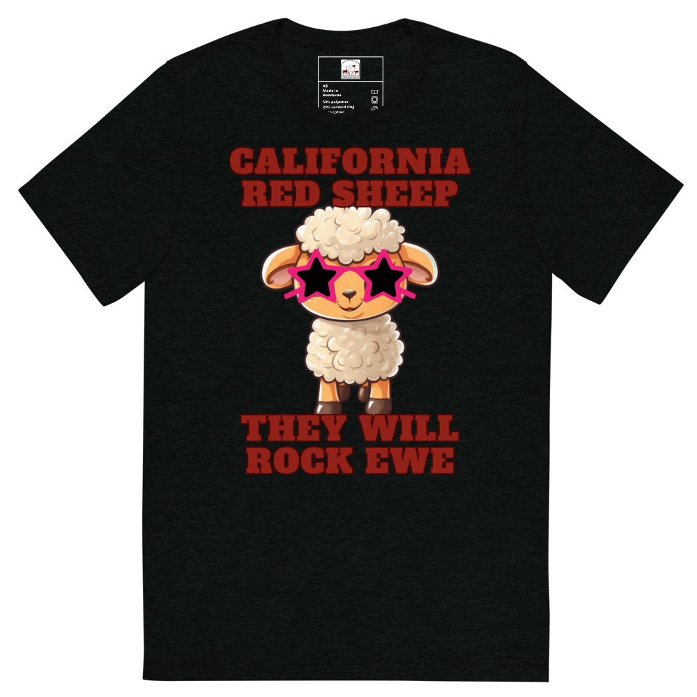 California Red Sheep They'll Rock Ewe Short sleeve t-shirt