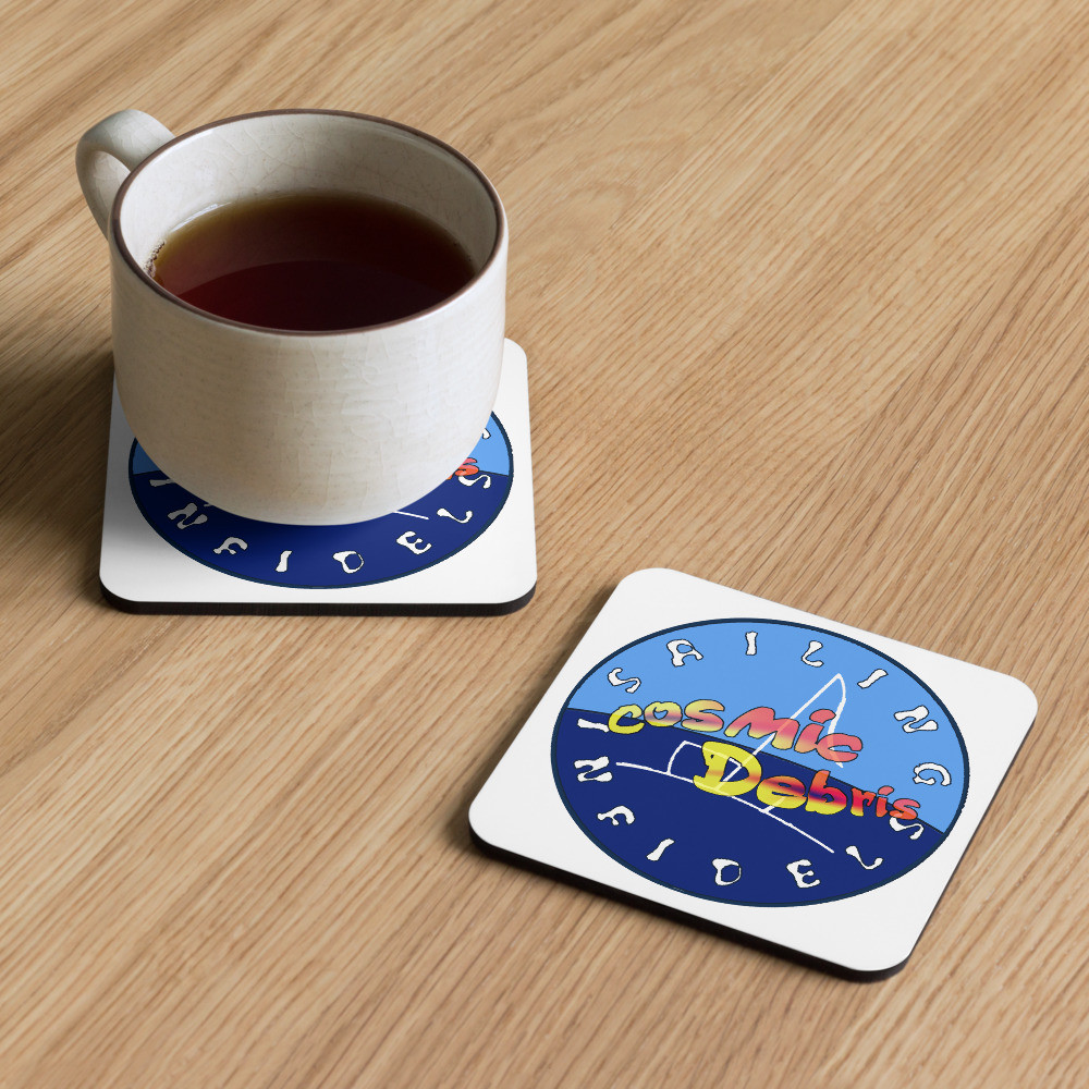 Cork-back coaster