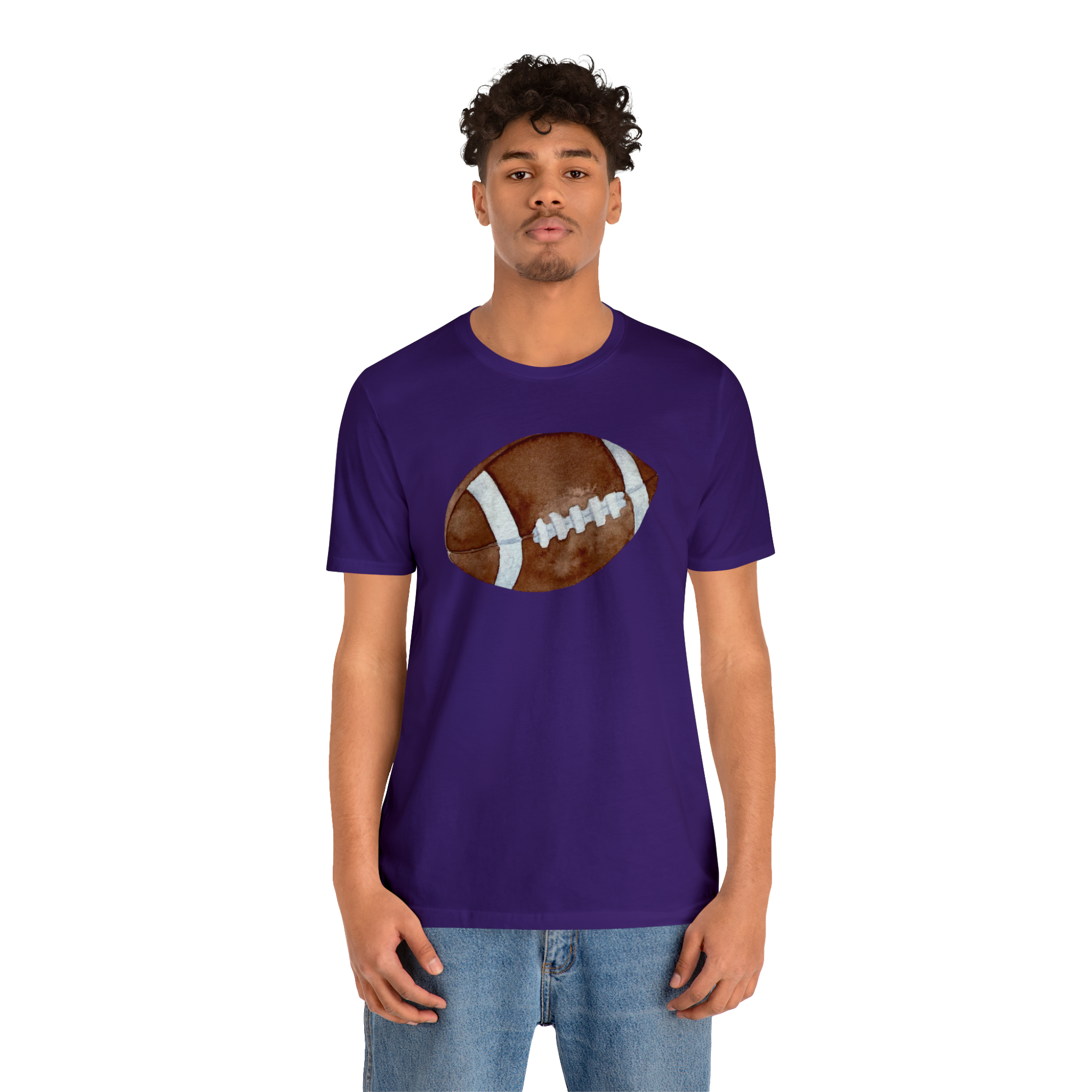 Football! (Unisex Jersey Short Sleeve Tee)