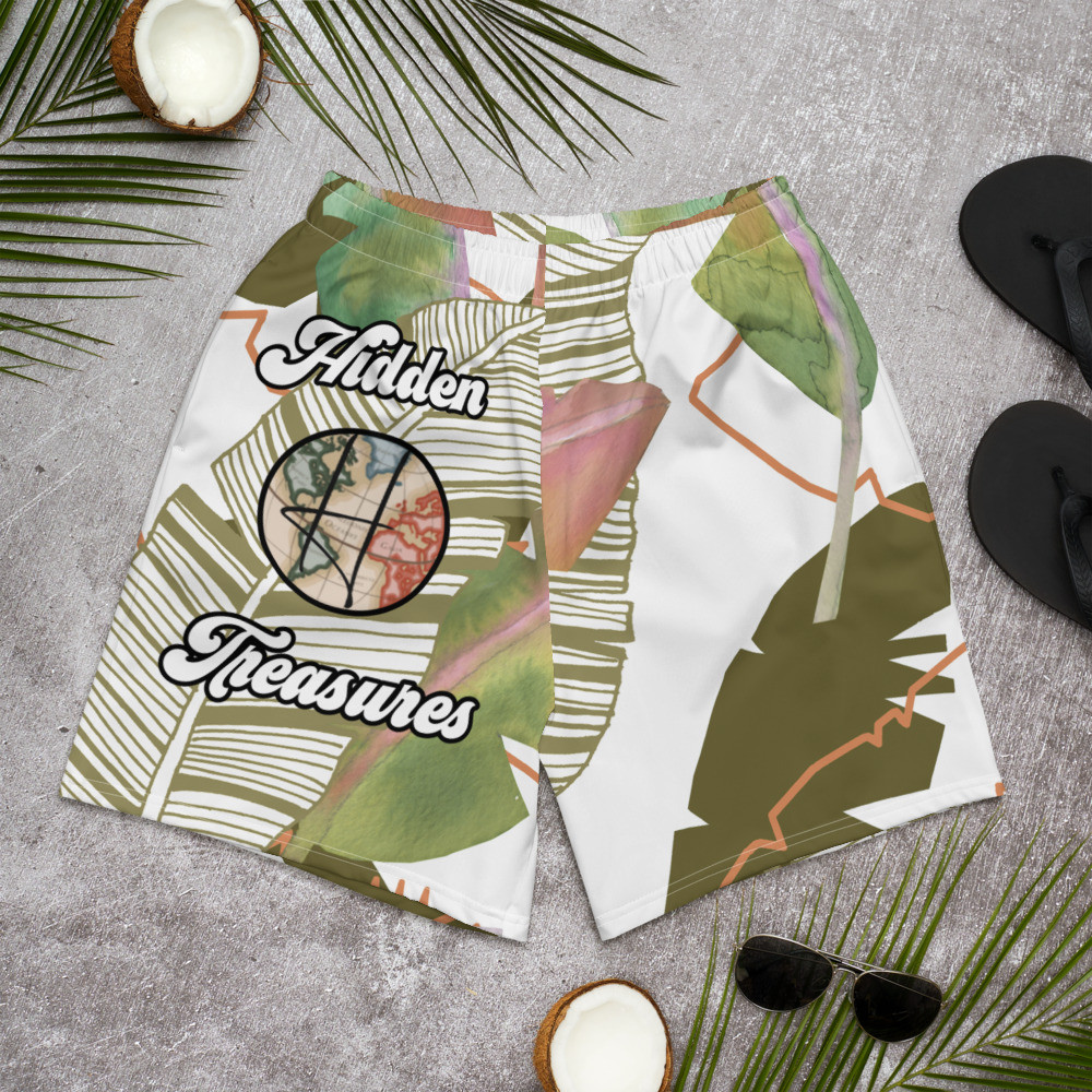 Hidden Treasures Athletic Shorts (Poison Ivy)