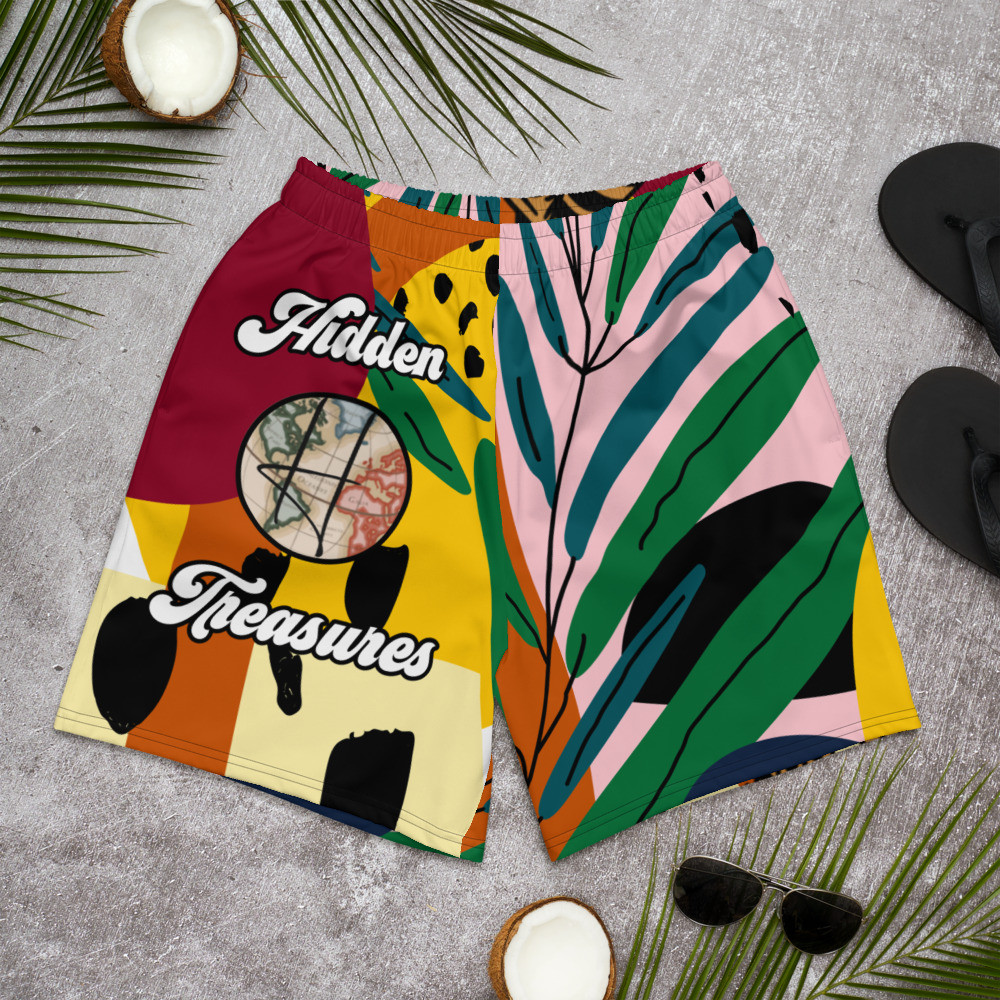 Hidden Treasures Athletic Shorts (Young Wild & Free)