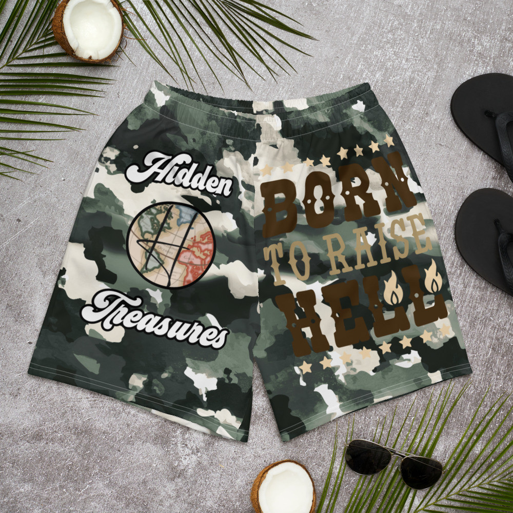 Hidden Treasures Athletic Shorts (Born To Raise Hell)