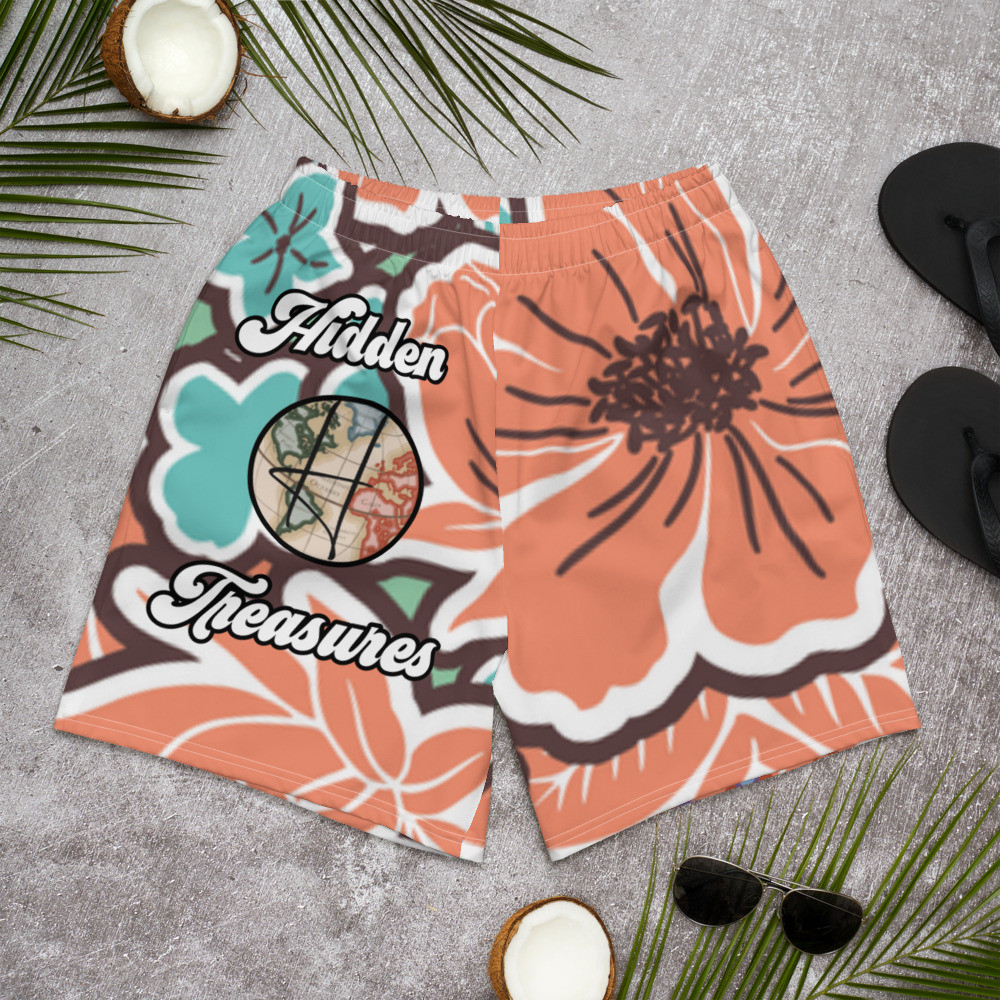 Hidden Treasures Athletic Shorts (Let There Be Peace)