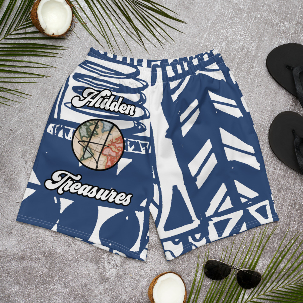 Hidden Treasures Athletic Shorts (Tribal)