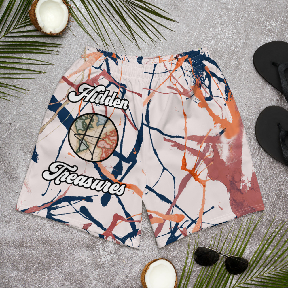 Hidden Treasures Athletic Shorts (Controlled Chaos)