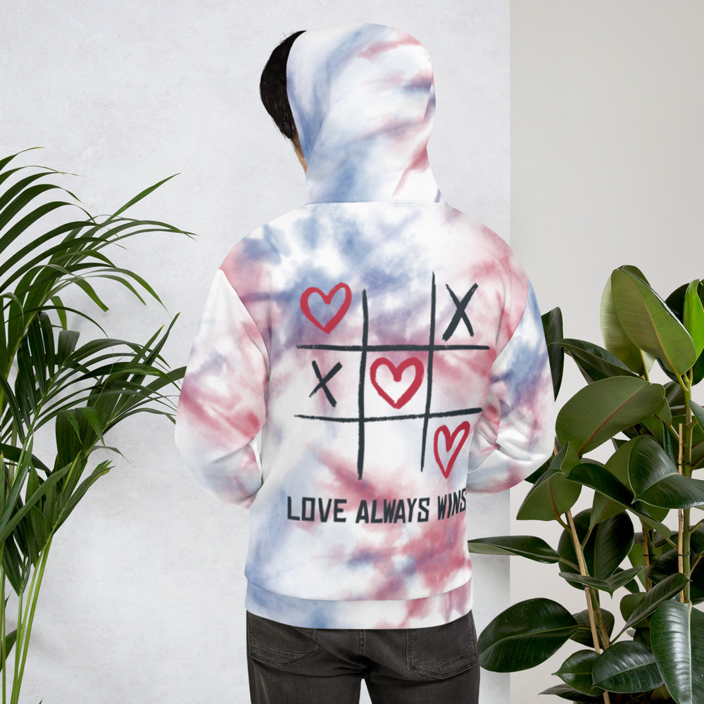 Hidden Treasures Unisex Hoodie (Love Always Wins)