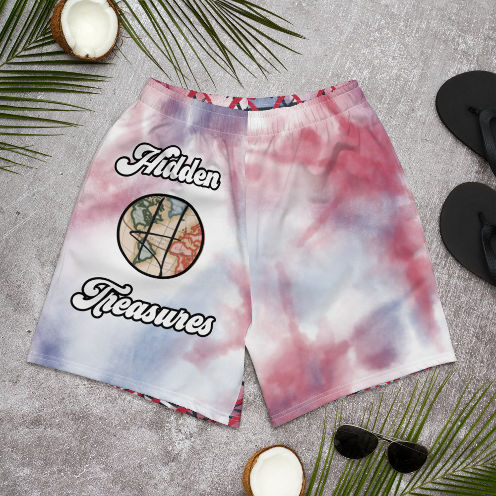 Hidden Treasures Athletic Shorts (Love Always Wins)