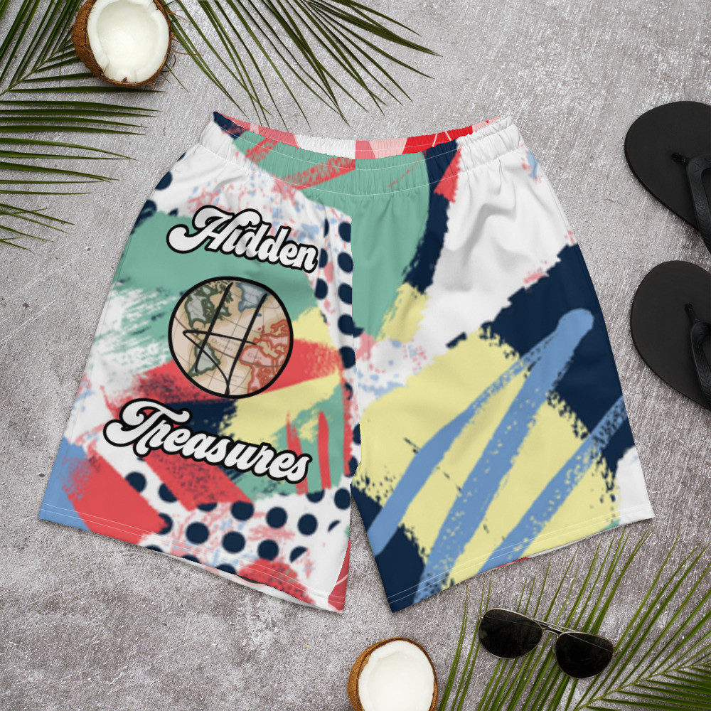 Hidden Treasures Athletic Shorts (Summer Heart)