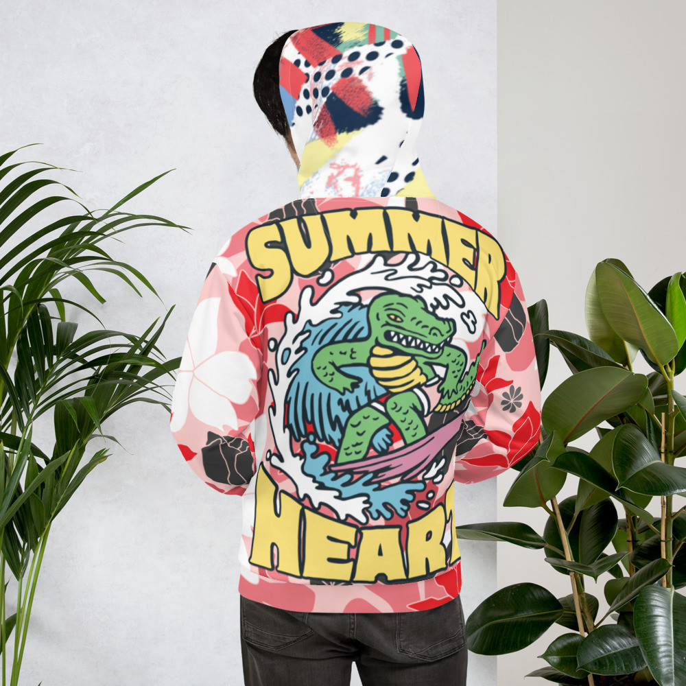Hidden Treasures Unisex Hoodie (Summer Heart)