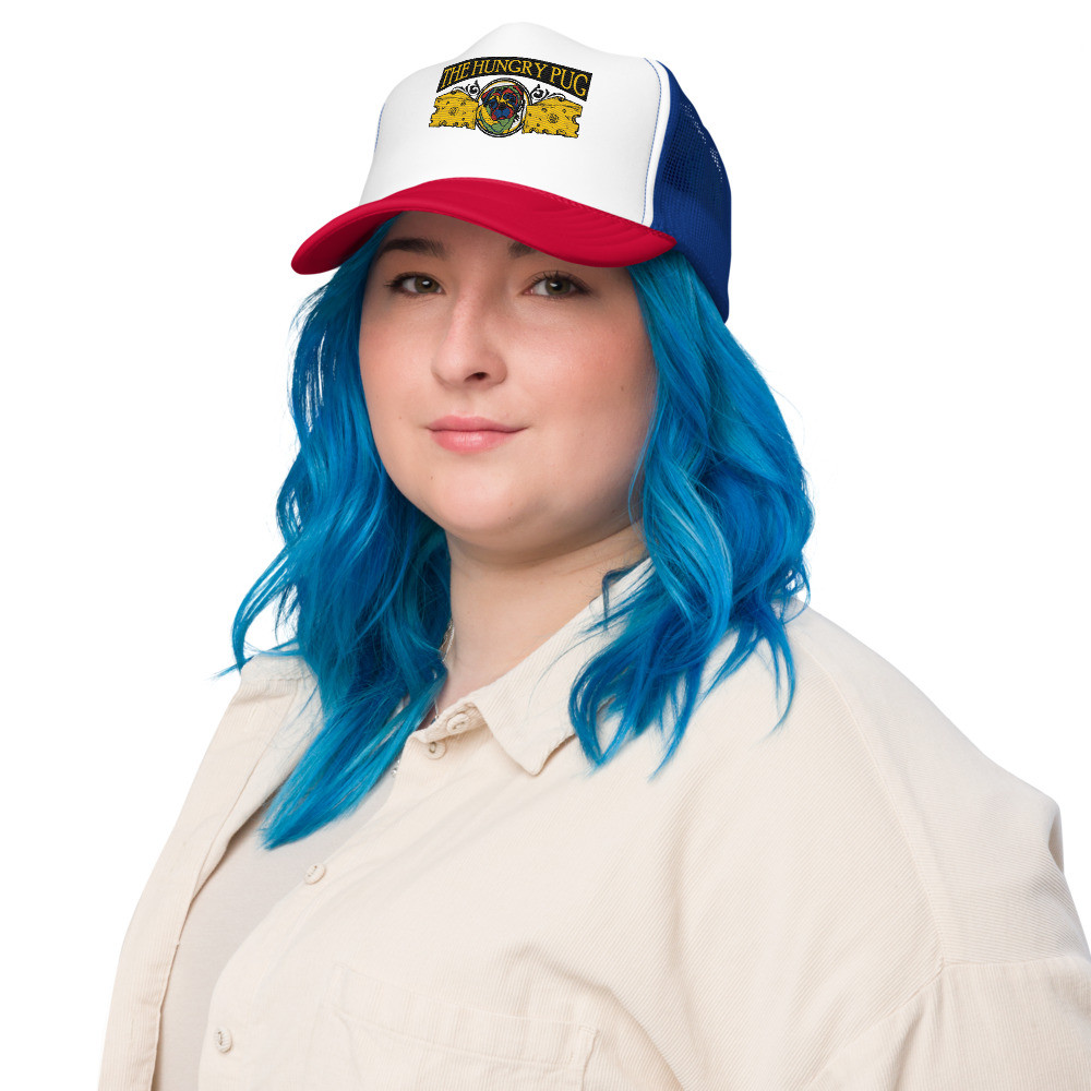 The Hungry Pug Foam trucker hat