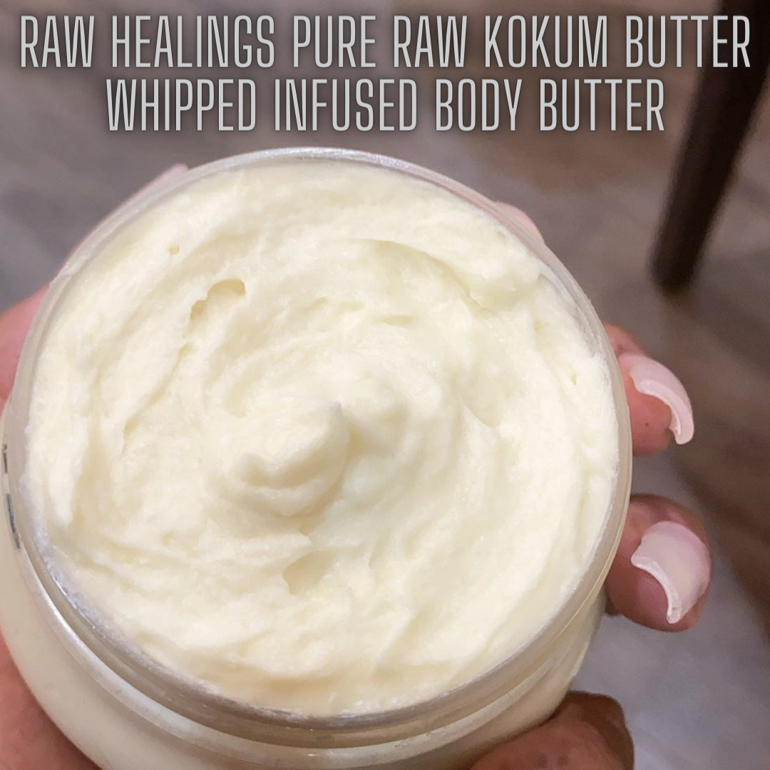 Kokum Butter Whipped Infused body butter 4 oz